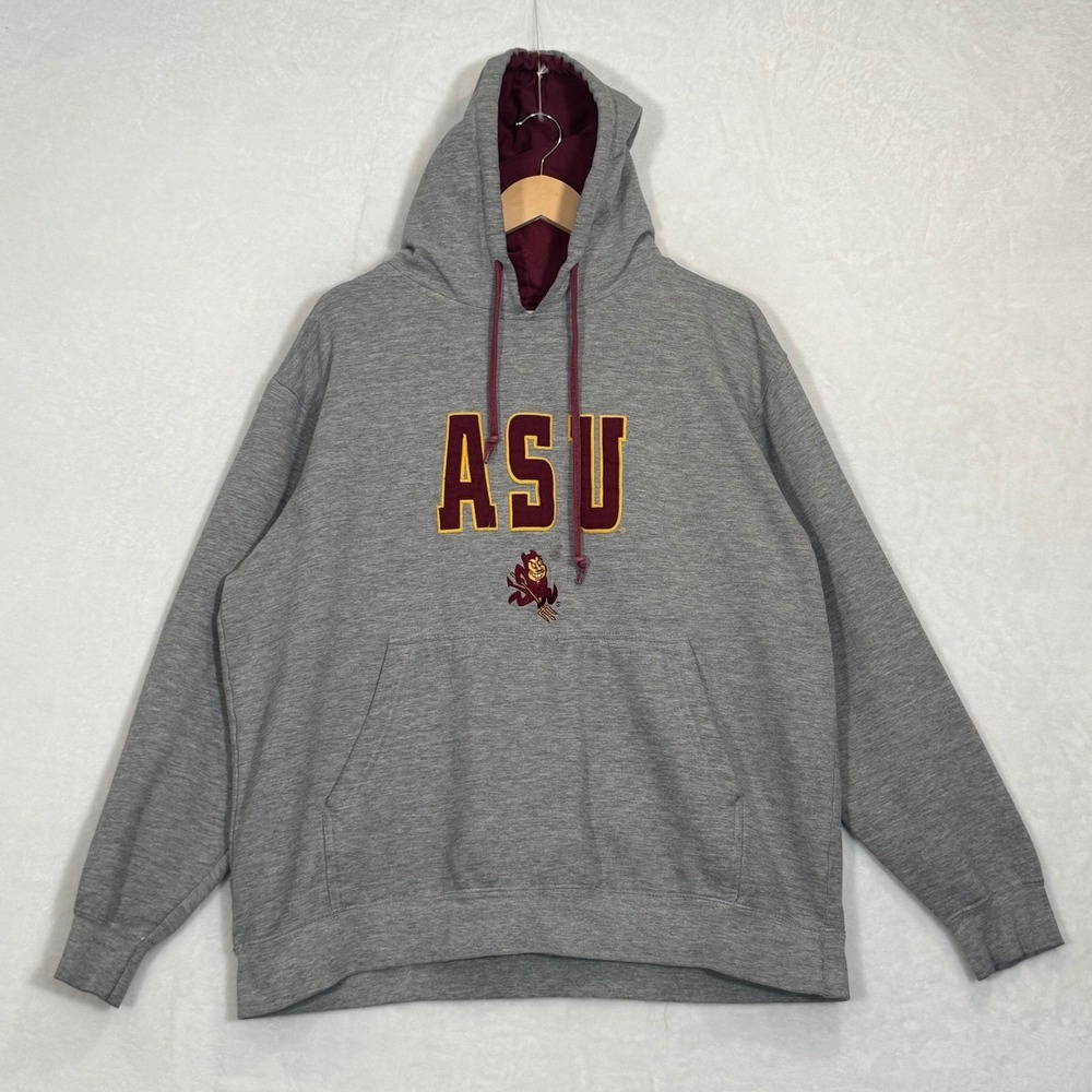 Foot Locker Gray ASU Arizona State University Hoodie XL